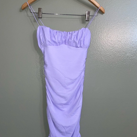 NWOT PENNEY MINI DRESS PURPLE Princess Polly - Picture 3 of 16